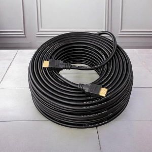 Gold Plated Connectors for Corrosion Resistant Use 10M High Speed HDMI Cable