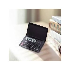 Casio LC-160LV-WE-W Pocket Size Calculator 8 Digits  Batt 