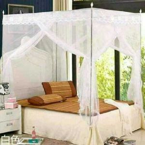 Mosquito Net With Metallic Stand - 5X6 - White