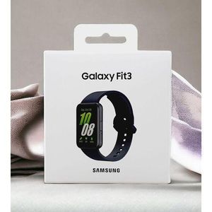 Samsung Galaxy FIT 3 2024 1.6" AMOLED Display 14 Days Battery Life 100+ Watchfaces 100+ Exercise Modes-black