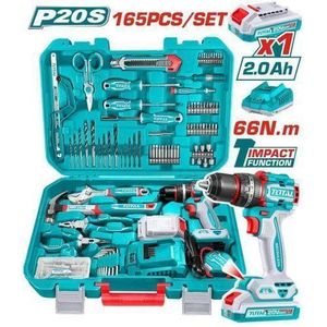 TOTAL THKTHP11652 165 Pcs Tools Set