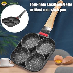 High-Quality Heavy Granite Non-Stick 4-Slot Pancake/Egg Pan.