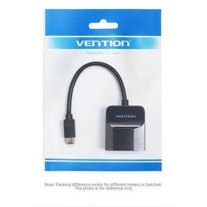 Vention USB-C to HDMI Converter (Aluminum Alloy, Gray, 0.15m) – Plug-and-Play 4K Video Adapter for USB-C Devices with HDMI Display Support, Premium Aluminum Build & Compact Portable Design