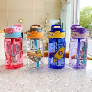 380 ML Kawaii Bear Thermo Bottle For Kids Girl School Women Stainless Steel  Insulated Cup With Straw Cute Thermal Water Bottles