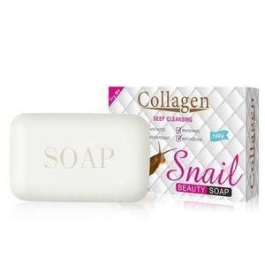 Pei Mei Collagen (ORIGINAL) Snail Essence Whitening Soap, 100g