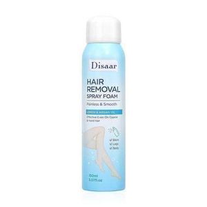 Disaar  Hair Removal Spray Foam, Painless & Smooth infused with Lemon & Argan oil