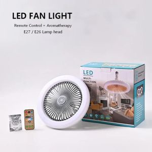 Rotatable 2 in 1 ceiling fan with remote control lighting lamp converter base ceiling fan light 