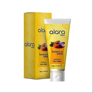 Alara Turmeric with Saffron Brightening Face Wash 100g
