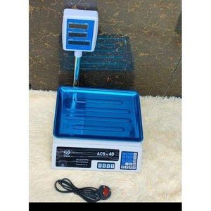 40 kgs digital computing weighing scale with arm