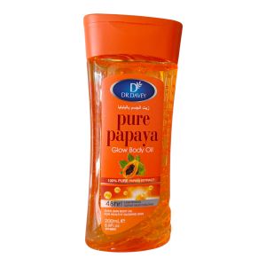 dr davey Pure Papaya Glow body oil 200ml for even skin body