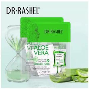 DR.Rashel Aloe Vera Soothe and Smooth Essence Face Mask Pack Of 5 25g