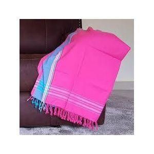 Beautiful Pure Cotton kikoi Multi-Purpose Kikoi-pink
