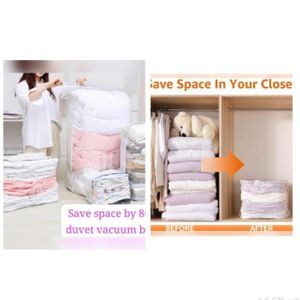 Manual Compression Vacuum Storage Bags 5Pcs Set