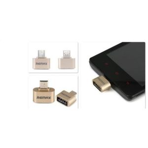 Remax OTG Cable – Micro USB & Type-C to USB OTG Adapter for Smartphones, Tablets, Flash Drives – High-Speed Data Transfer, Compact & Durable