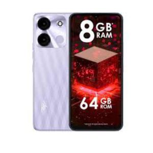 Itel A60s, 6.6", 128GB + 4GB RAM, Dual SIM, 5000mAh, 4G  (1YR WRTY)