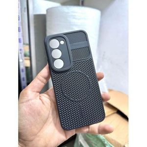 Tecno Spark 40 Pro Plus (+) black unique soft silicone phone Case/Cover with magsafe_Black