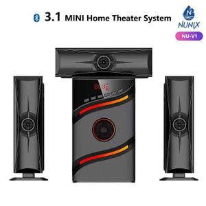 Nunix 3.1 Mini Home Theater System and Remote Control PMPO12000W