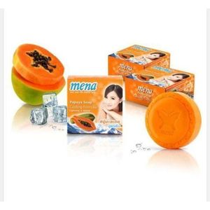 Mena  herbal papaya soap with cooling formula