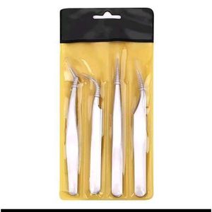 Individual lash tweezer set