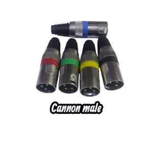 XLR JACK 3 pin male connector