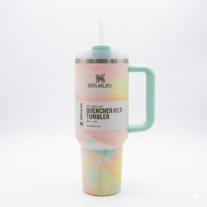 1.18 litres Insulated Tumbler Cup 40oz – Stainless Steel Travel Mug with Handle & Straw