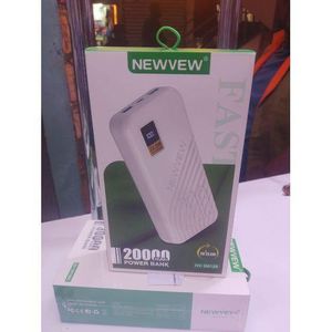 NEWVEW Original and tested Newview 20,000mAh High Performance Powerbank – Quick Charging External Battery Pack, Universal Compatibility for Smartphones, Tablets & Devices