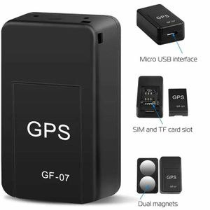GF-07 Strong Magnetic GPS Tracker Car Motorcycle Bicycle Tracking Locator Vehicle Tracker Pet Child Anti-lost Device Locator