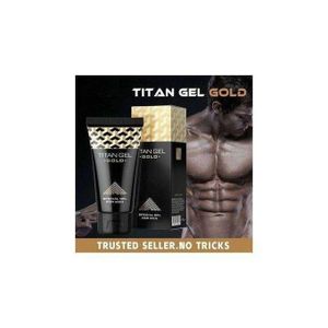TITAN Original Gel Gold Penis Enlargement Cream Long