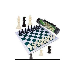 Portable Tournament Chess Board Game Mat+FREE Carrier Bag