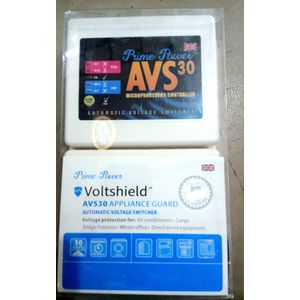 AVS 30 Voltage Stabilizer 30A - Over/Under Voltage Protection for Appliances