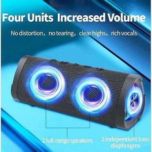 Amaya  BD30 WIRELESS BLUETOOTH SPEAKER IPX5 WATERPROOF WITH COLOURFUL LIGHTS