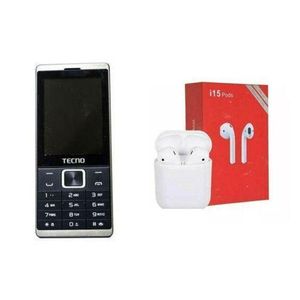 Tecno T528 ,,16MB + 8MB ,,2500mAh,,FM,,,(Dual SIM colour black