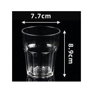 6pc Polycarbonate Juice Glass  Short