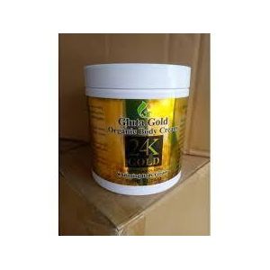 Gluta 24K Gold Organic Whitening,Radiance & Anti-aging Body Cream-550ml
