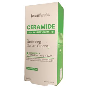 FaceFacts CERAMIDE Skin Barrier Complex Repairing Serum Cream , Helps Restore Your Natural Moisture Barrier nk