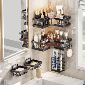 5 in 1 Corner Bathroom Organizer*