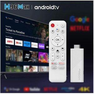 H96 -MAX Android 14.0 TV Stick 2GB RAM 16GB ROM – Smart Entertainment Made Simple