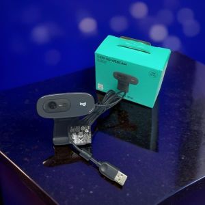 Logitech C270 Professional Video Conferencing Clear Video Crystal Clear Built-in Microphone Mic Video Calling Streaming Laptop, Desktop, Computer Webcam Web Camera