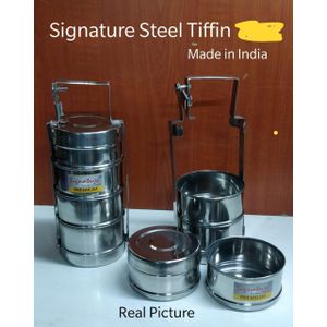stainless steel Signature Bombay Tiffin (lunch box)