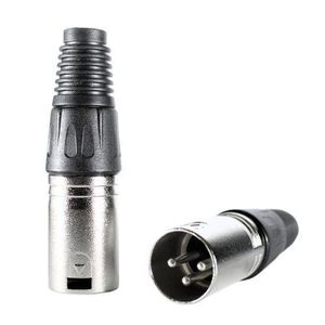 Classic XLR 3-Pin Male Connectors