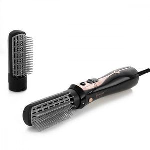 Rebune Hair Styler RE-2207-2 With 2 Brushes, 2 Heat Levels And Cool Air, 1200 Watts - Black