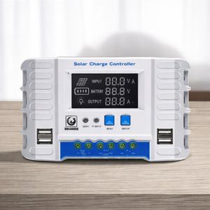 	Friendly Interface 12V/24V 20A PWM Solar Charge Controller Easy Operation