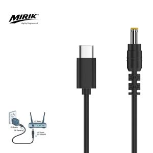 USB-C Type-C PD to DC 5.5 x 2.5mm 12V Power Cable Adapter for WiFi Routers, Modems & Powerbanks