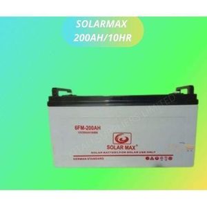 Solarmax  HOT DEAL HOME USE SOLAR BATTERY 200AH/20HRS
