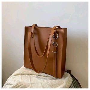 Faux Leather Tote Bag //Big Capacity Tassel Handbag //Ladies Handbags//Casual Bags