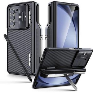 Nilkin  For Samsung Galaxy Z Fold 5 Camshield Case with S Pen Holder & Hinge Protection