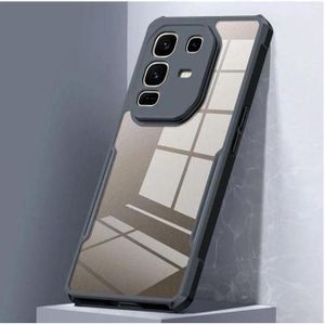 Infinix Note 50 Pro Transparent, Clear And Colorless With Black Edges Unique And Stylish Heavy Duty Protection Phone Case/ Cover