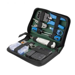 Combination network cable testing toolkit crimp pliers battery and cable stripper,hand networking toolkit