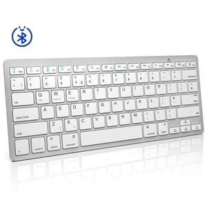 Wireless  Mini keyboard for tablet, computers ultra slim PC Bluetooth silent keyboard with 78 keys