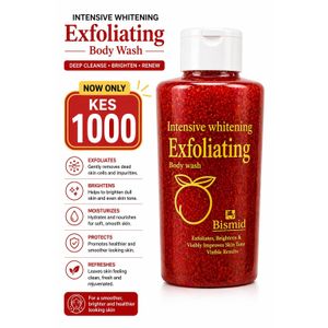 Exfoliating Body Wash – Deep Cleansing & Brightening Shower Gel  Smooth & Glowing Skin